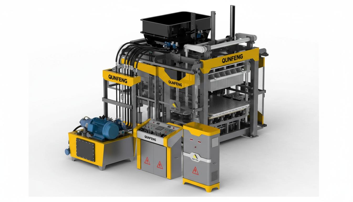 Máy làm khối di động