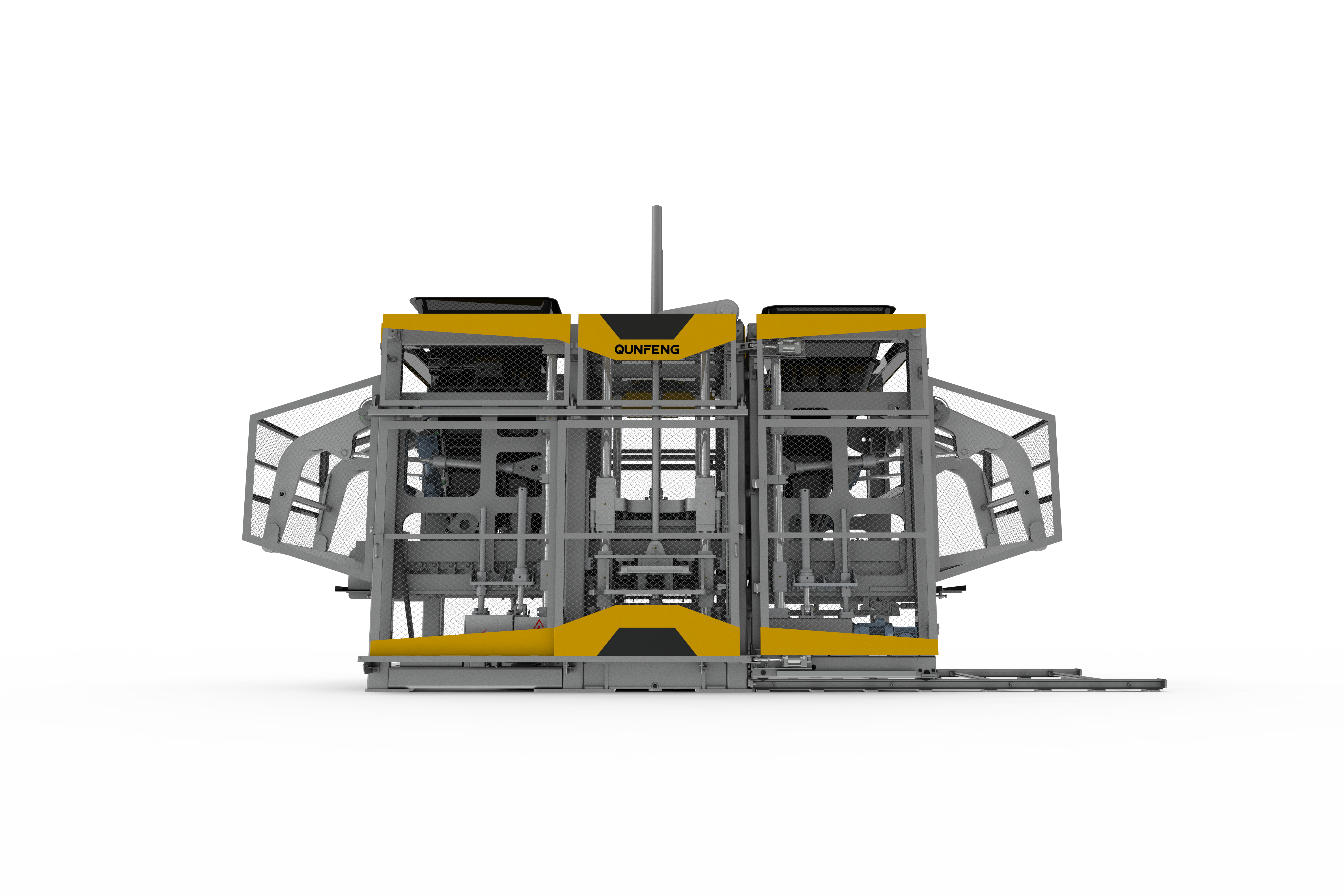 The industry’s smartest and highest-capacity permeable block machine. Máy tạo khối thấm thông minh nhất và có công suất cao nhất trong ngành.