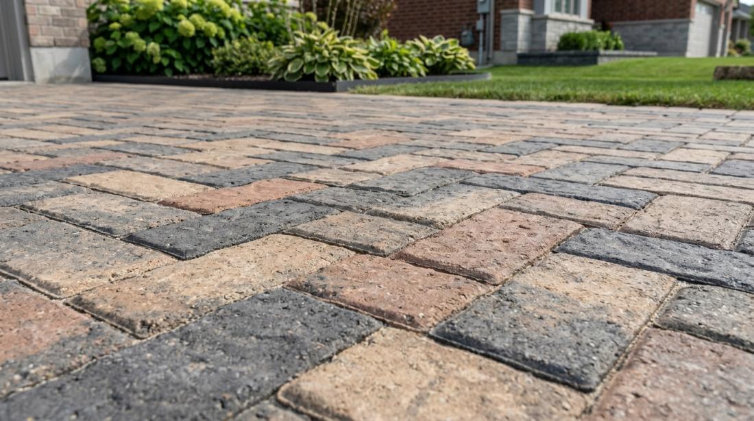 Máy sản xuất khối lát nền
