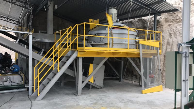 máy trộn hành tinh của dây chuyền sản xuất gạch tro núi lửa Guatemala