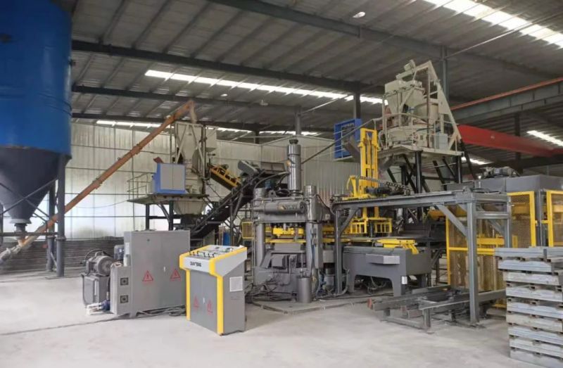 Dây chuyền sản xuất gạch hoàn toàn tự động cho các sản phẩm bê tông cường độ cao và gạch lát sàn đất nung ở An Huy