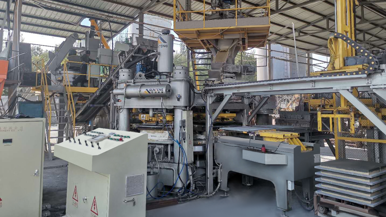 Giải pháp sản xuất 150.000 mét vuông đất nung hàng năm ở phía Tây Bắc Trung Quốc