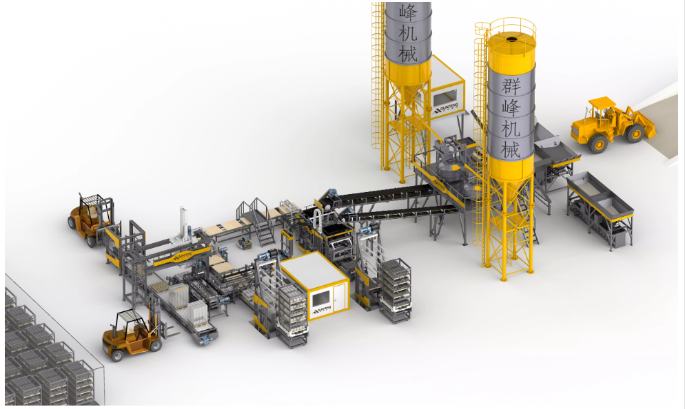 Dây chuyền sản xuất gạch block hiệu suất cao đảm bảo chất lượng đồng nhất như thế nào