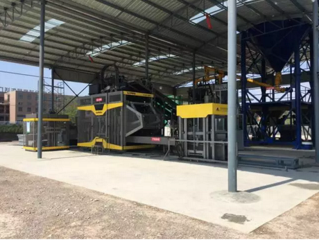 Dây chuyền sản xuất đá Kerbstone tự động của Trung Quốc/Cam Túc 