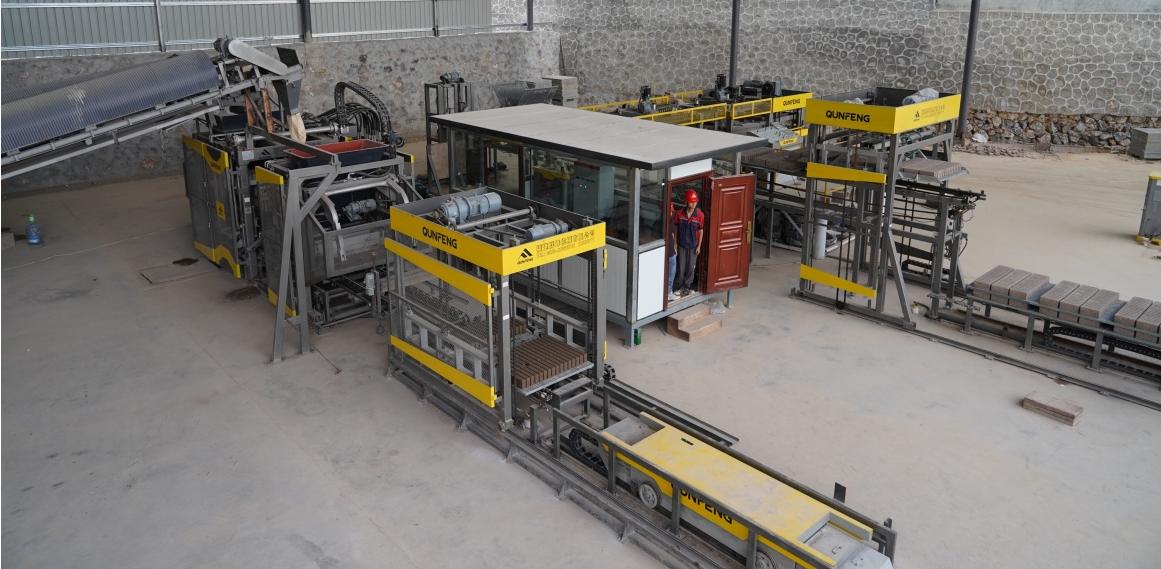 QUNFENG Đất dây chuyền sản xuất năng lượng mới ở tỉnh Cam Túc để đẩy nhanh quá trình chuyển đổi xanh của ngành vật liệu xây dựng