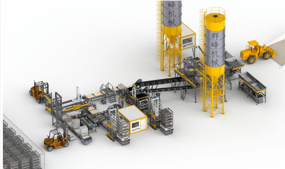 D&acirc;y chuyền sản xuất khối rỗng 