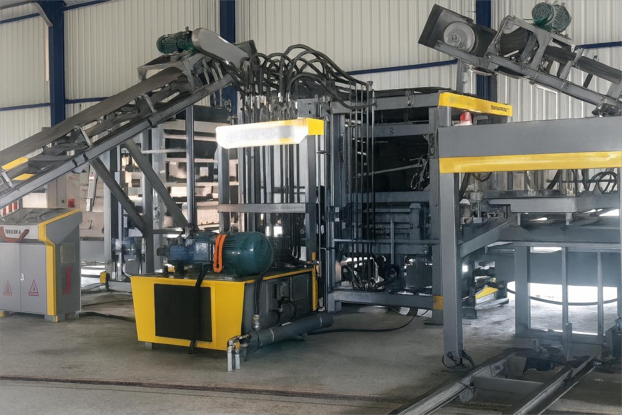 Công trình thân thiện với môi trường sử dụng máy tạo khối lát đường