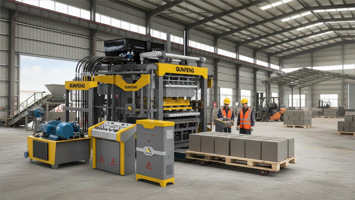 Tạm biệt rác thải bằng máy đóng khối tự động