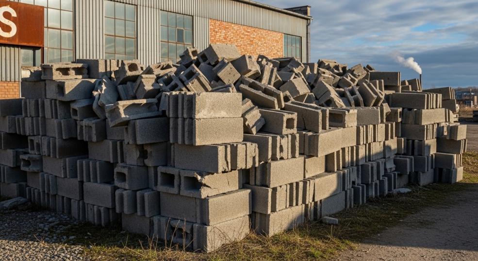 Cần bán máy sản xuất khối: Mật độ ổn định từ nguyên liệu thô thay đổi