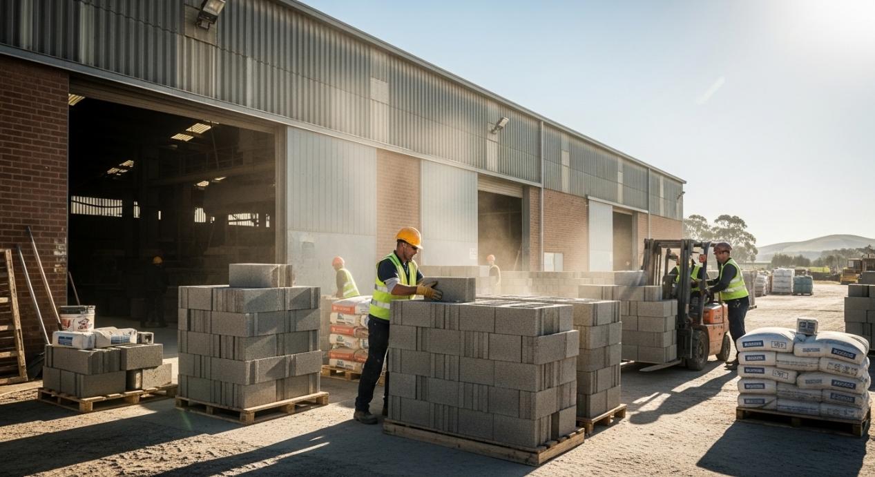 Máy tạo khối thủy lực: Rung vi mô yên tĩnh, điền đồng đều nhanh hơn